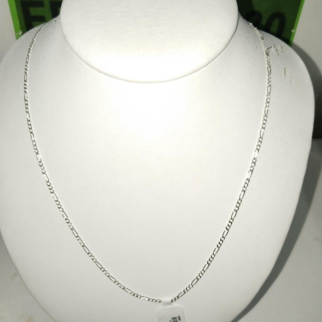 CADENA TEJIDO 3X1 PLATA .925 55 CM 4.4 GR (NUEVO)