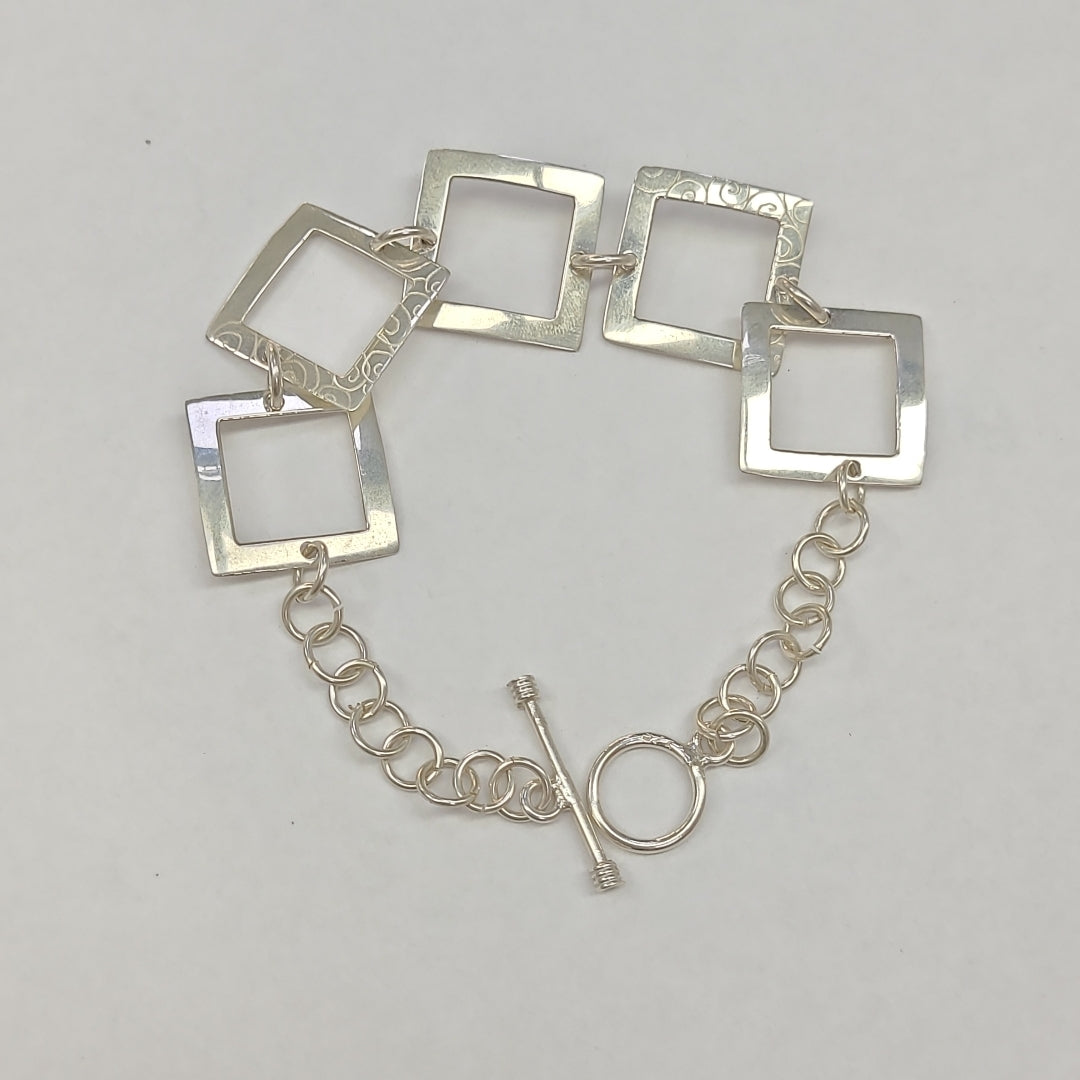 PULSERA PLATA 9.7 GRMS (SEMINUEVO)