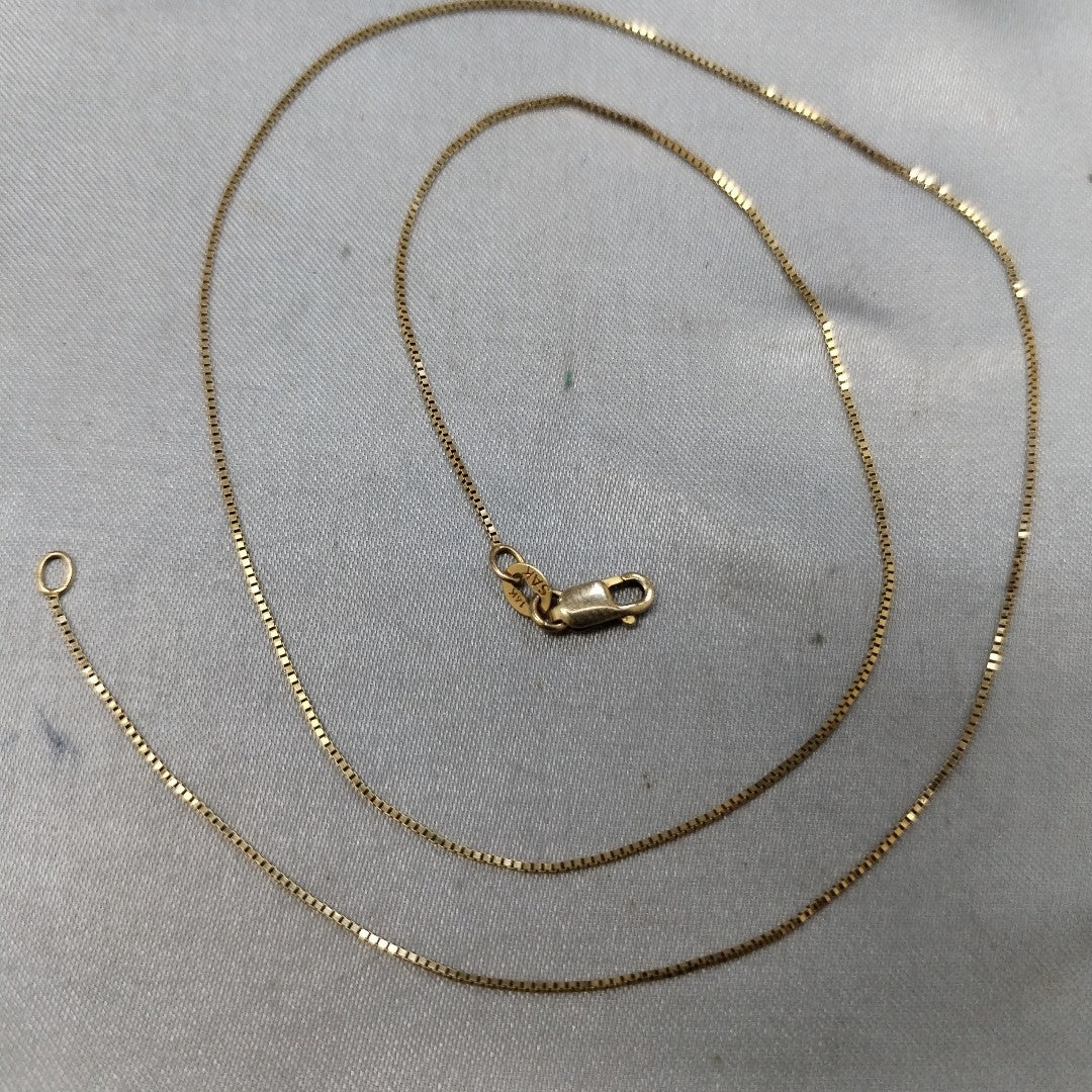 CADENA ORO 14 K 1.5 GRMS (SEMINUEVO)