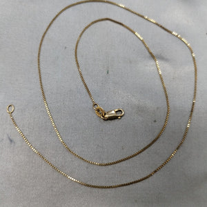 CADENA ORO 14 K 1.5 GRMS (SEMINUEVO)