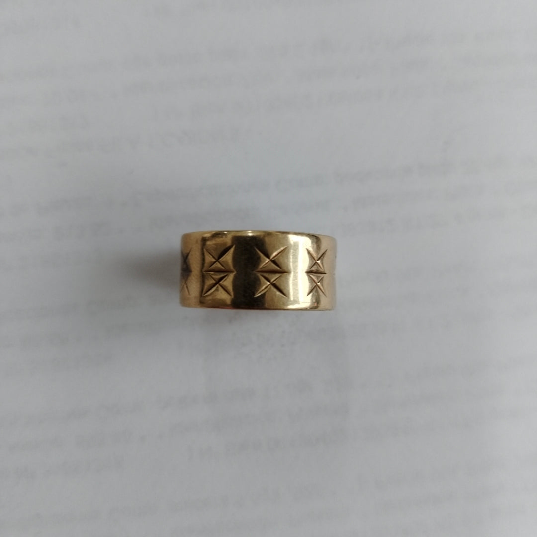 ANILLO ORO 14 K 6.4 GRMS (SEMINUEVO)