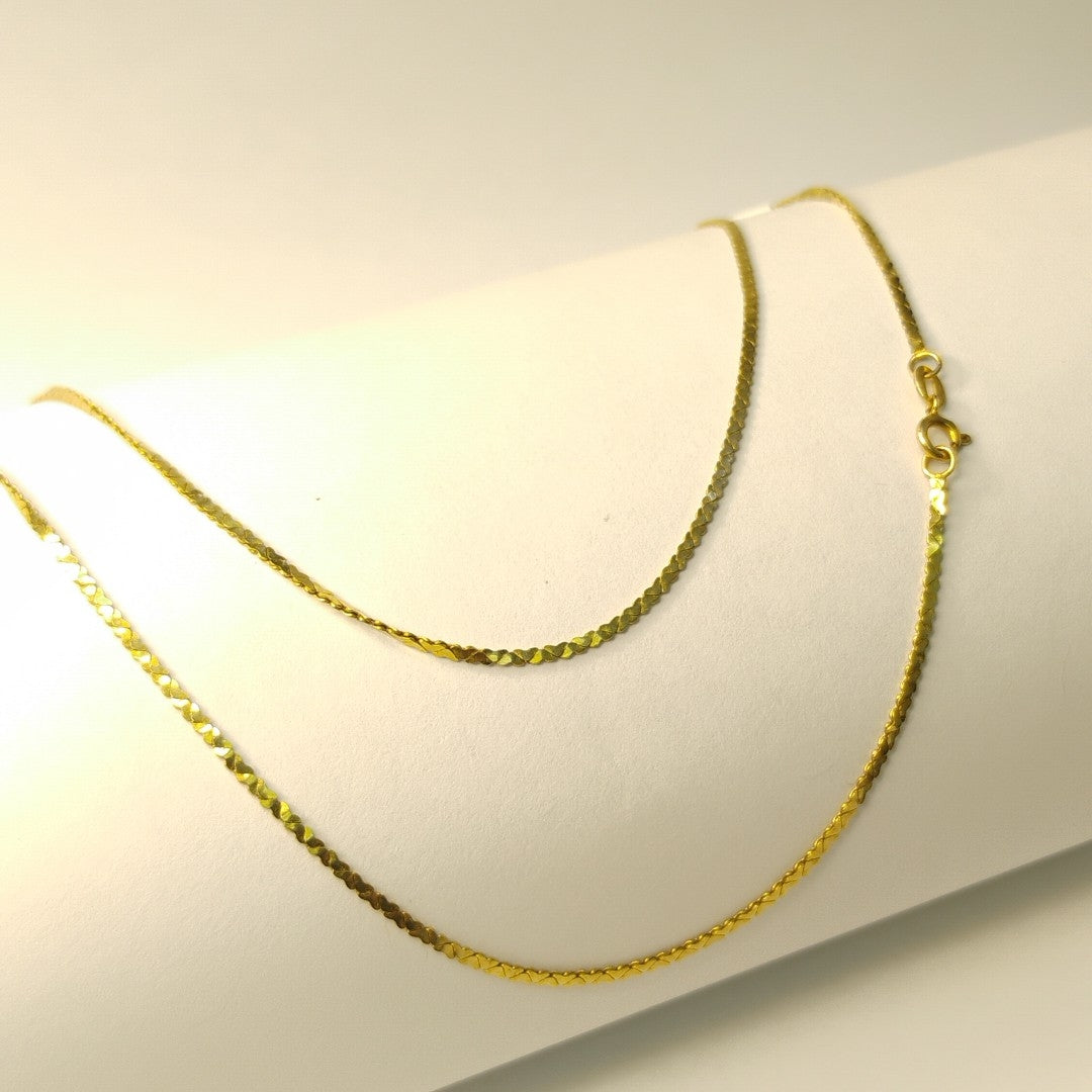 CADENA ORO 14 K 2,20 GRMS (SEMINUEVO)