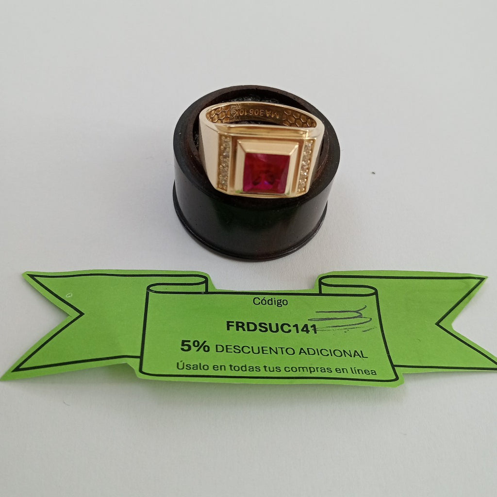 ANILLOS CABALLERO ORO 10K 5.9 (NUEVO)