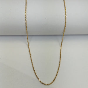 CADENA ORO 14 K 3.8 GRMS (SEMINUEVO)