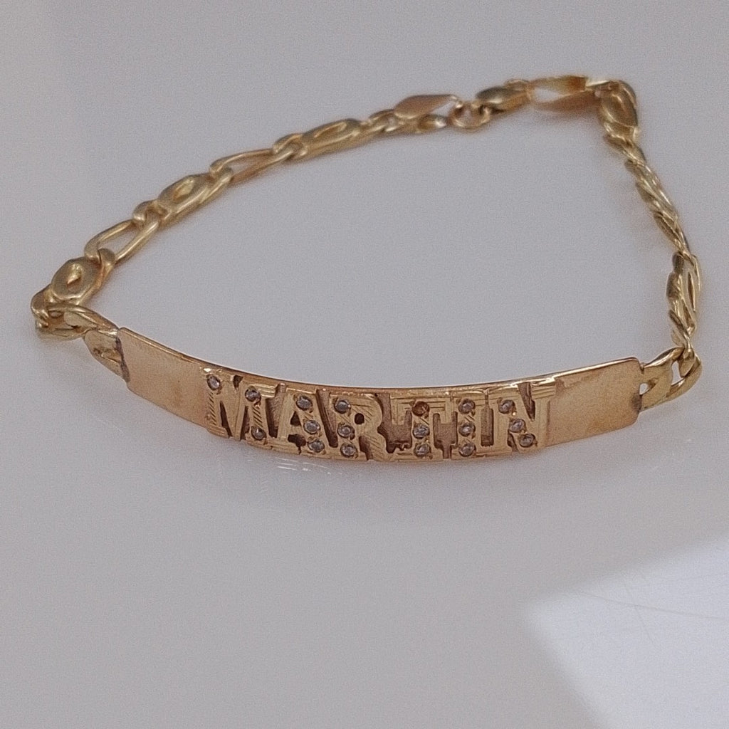 ESCLAVA ORO 14 K 10.5 GRMS (SEMINUEVO)