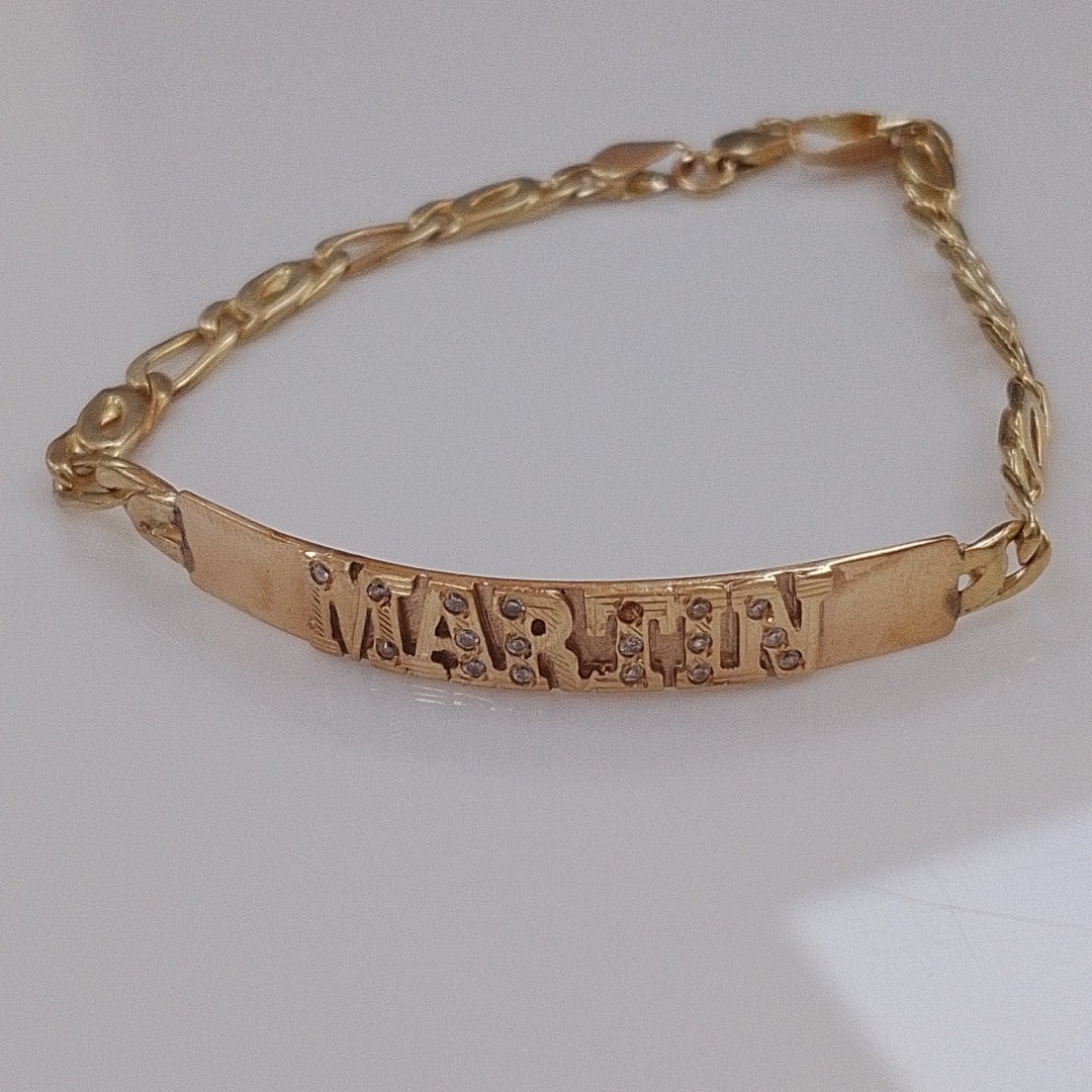 ESCLAVA ORO 14 K 10.5 GRMS (SEMINUEVO)
