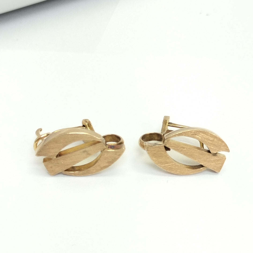 ARETES PAR ORO 14 K 6.7 GRMS (SEMINUEVO)