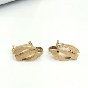 ARETES PAR ORO 14 K 6.7 GRMS (SEMINUEVO)