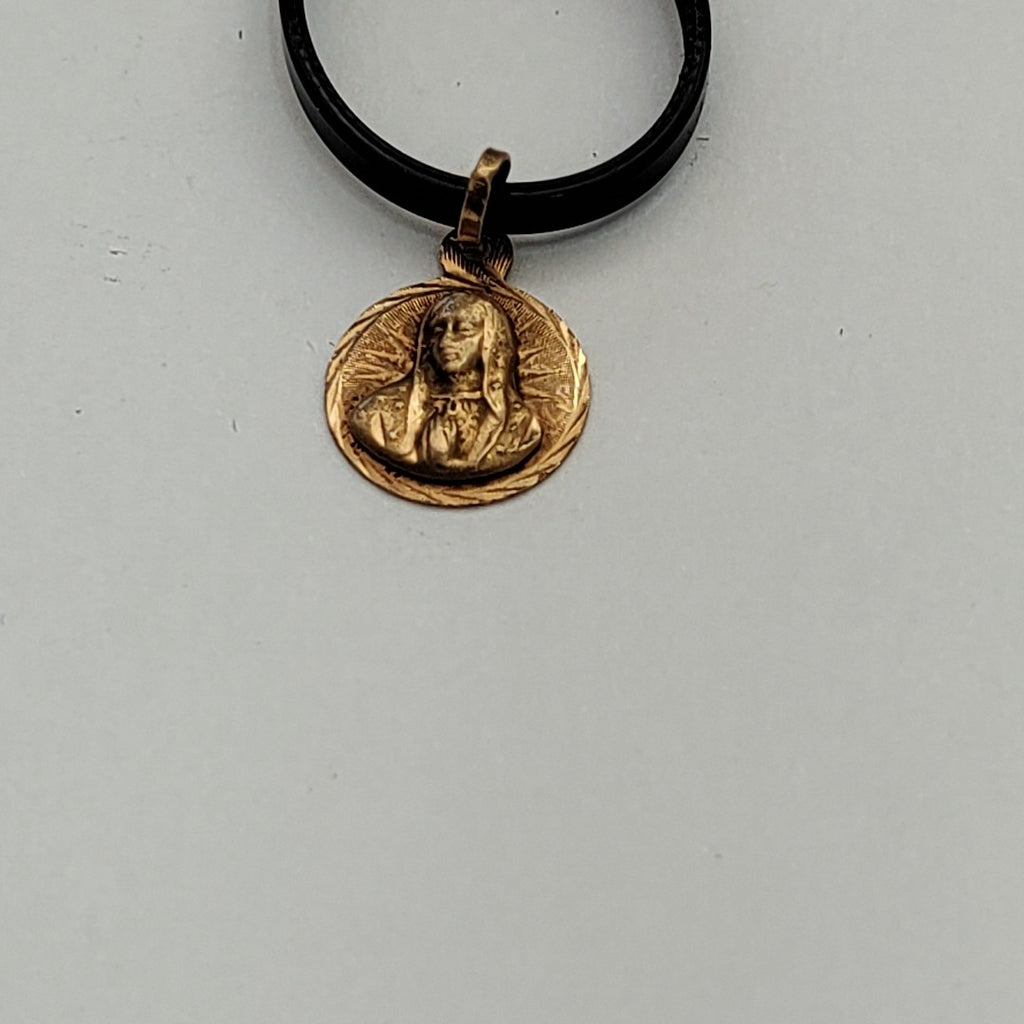 MEDALLA RELIGIOSA ORO 14 K 0.6 GRMS (SEMINUEVO)