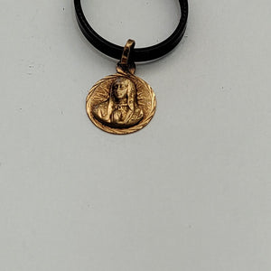 MEDALLA RELIGIOSA ORO 14 K 0.6 GRMS (SEMINUEVO)