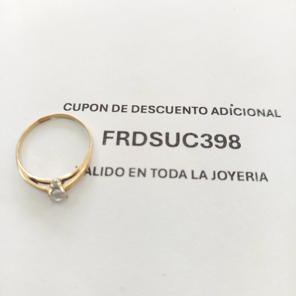 ANILLITO ORO 10 K 1,40 GRMS (SEMINUEVO)