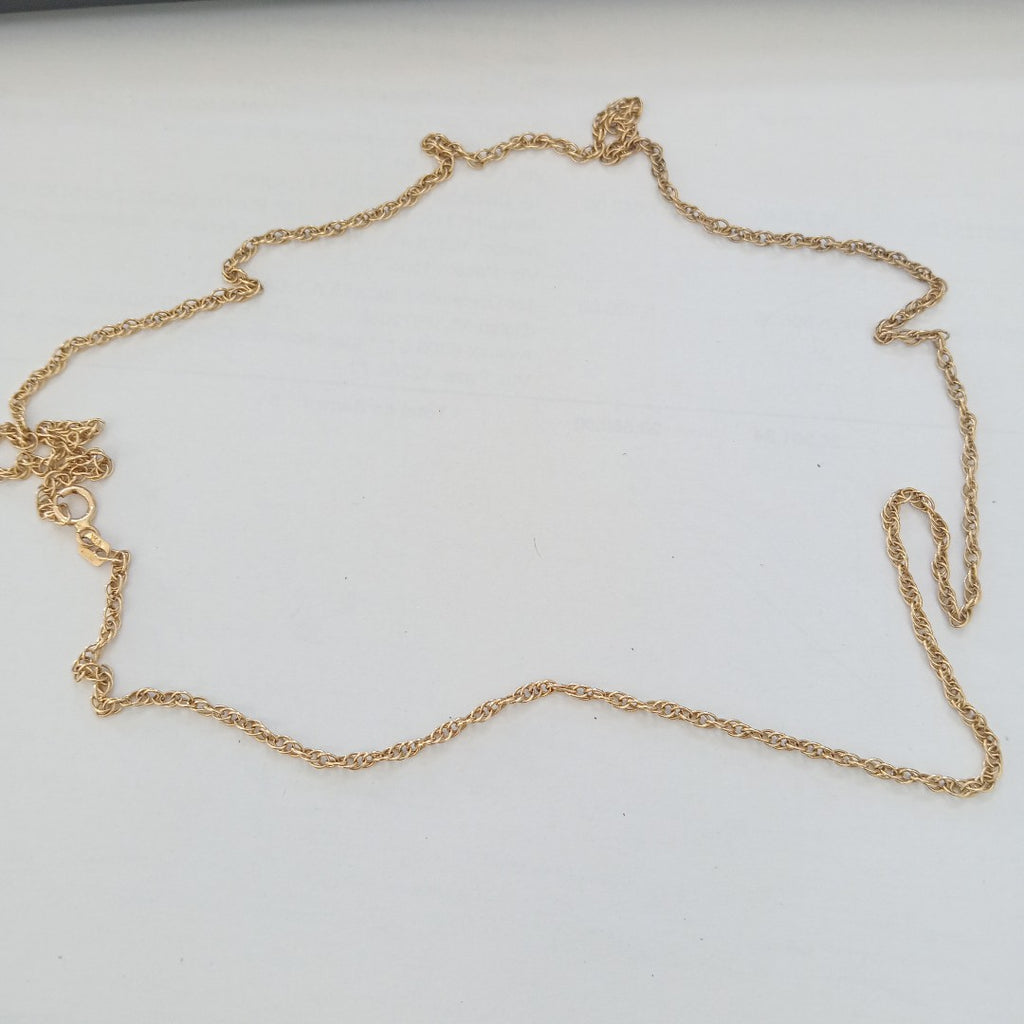CADENA ORO 14 K 4.4 GRMS (SEMINUEVO)