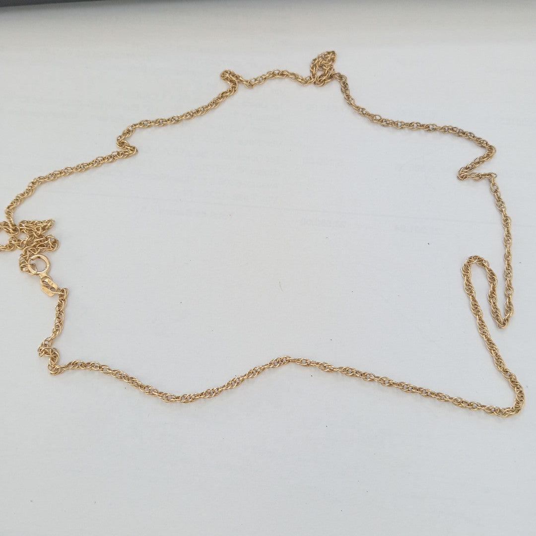 CADENA ORO 14 K 4.4 GRMS (SEMINUEVO)