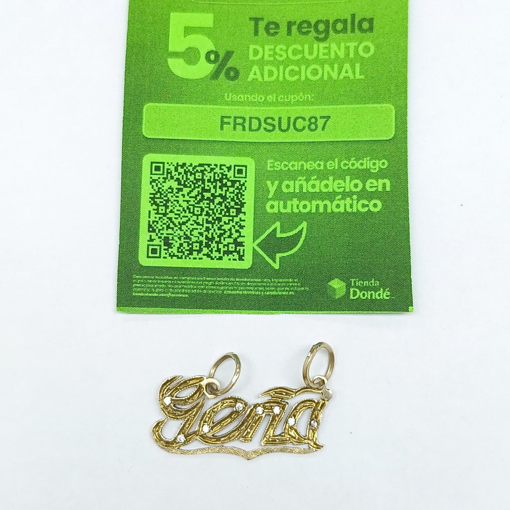 DIJE ORO 10 K 1.7 GRMS (SEMINUEVO)