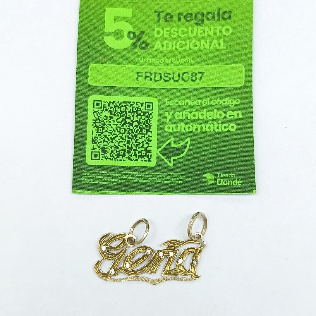 DIJE ORO 10 K 1.7 GRMS (SEMINUEVO)