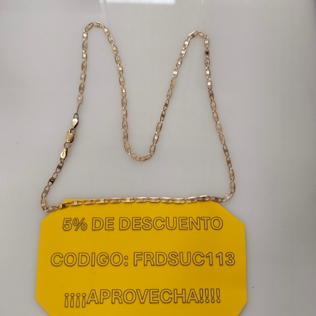CADENA ORO 10 K 4 GRMS (SEMINUEVO)