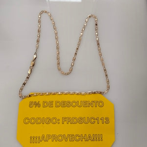 CADENA ORO 10 K 4 GRMS (SEMINUEVO)