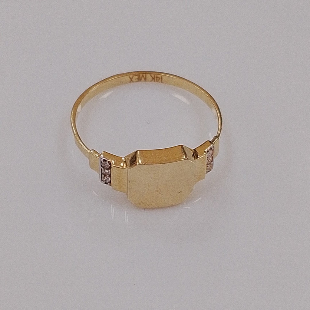 ANILLITO ORO 14 K 1.6 GRMS (SEMINUEVO)