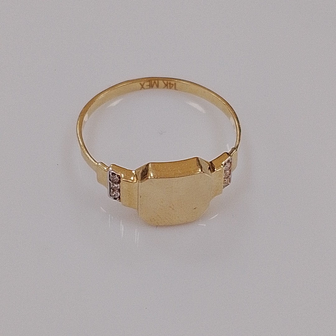 ANILLITO ORO 14 K 1.6 GRMS (SEMINUEVO)