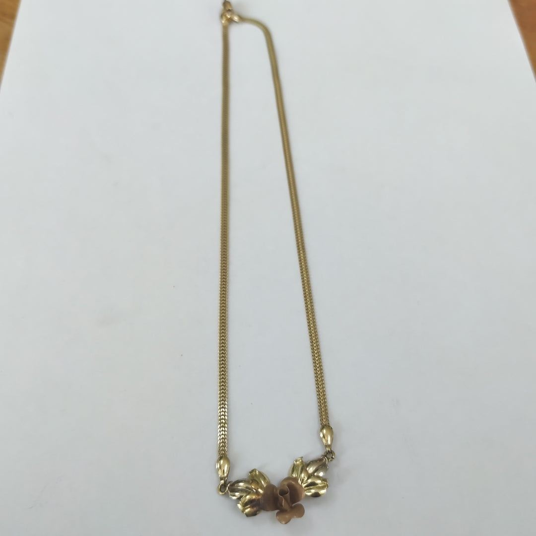 GARGANTILLA ORO, ORO COMBINADO 14 K 8.4 GRMS (SEMINUEVO)