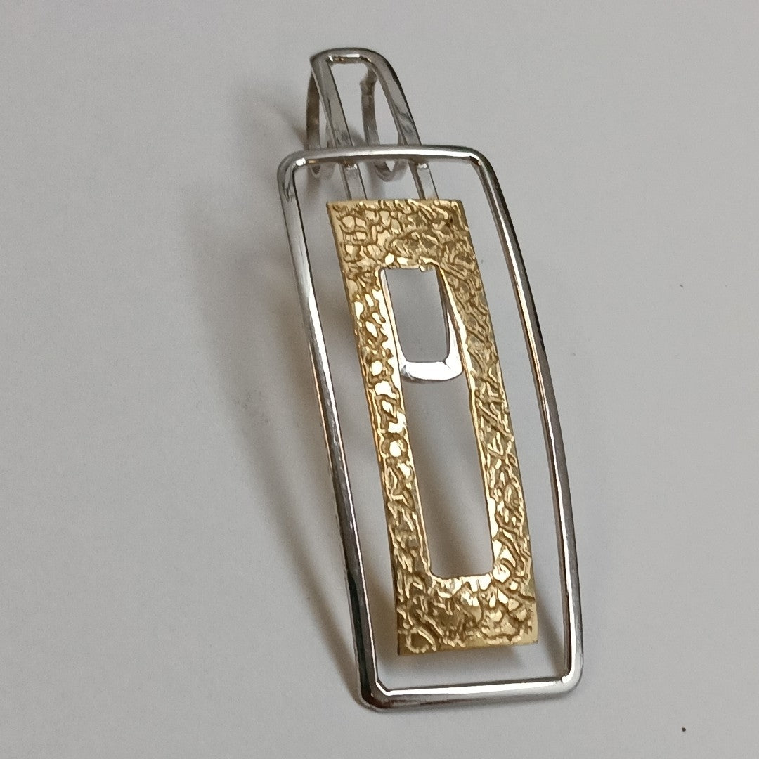 DIJE ORO COMBINADO 14 K 4,10 GRMS (SEMINUEVO)