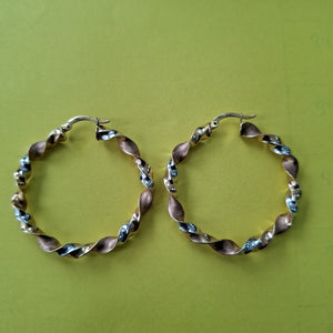 ARETES PAR ORO 10 K 3.2 GRMS (SEMINUEVO)