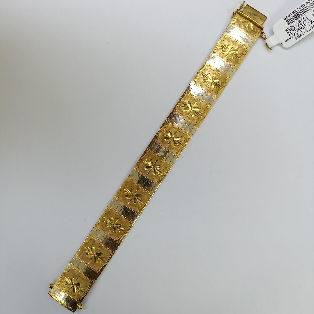 PULSERA RIGIDA ORO 18 K 43.4 GRMS (SEMINUEVO)