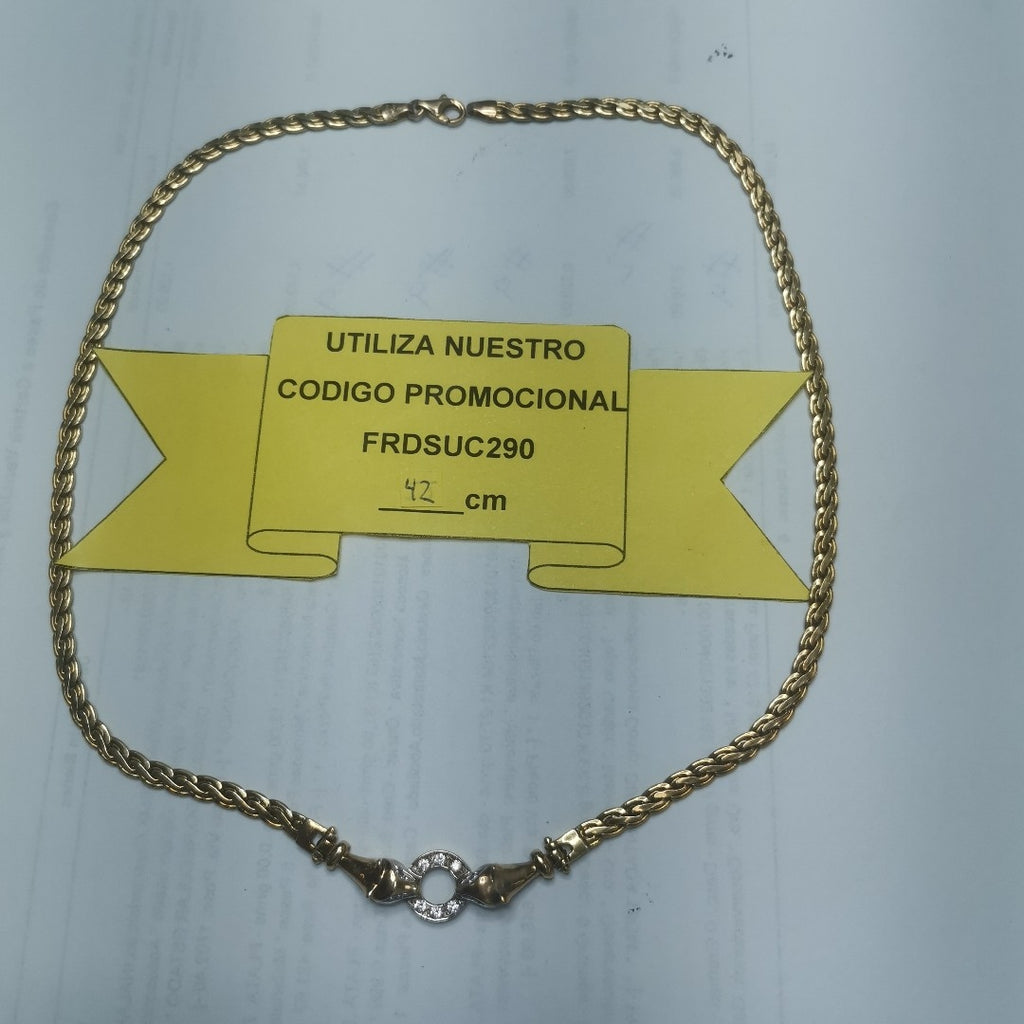 CADENA, DIJE ORO 10 K 10.8 GRMS (SEMINUEVO)