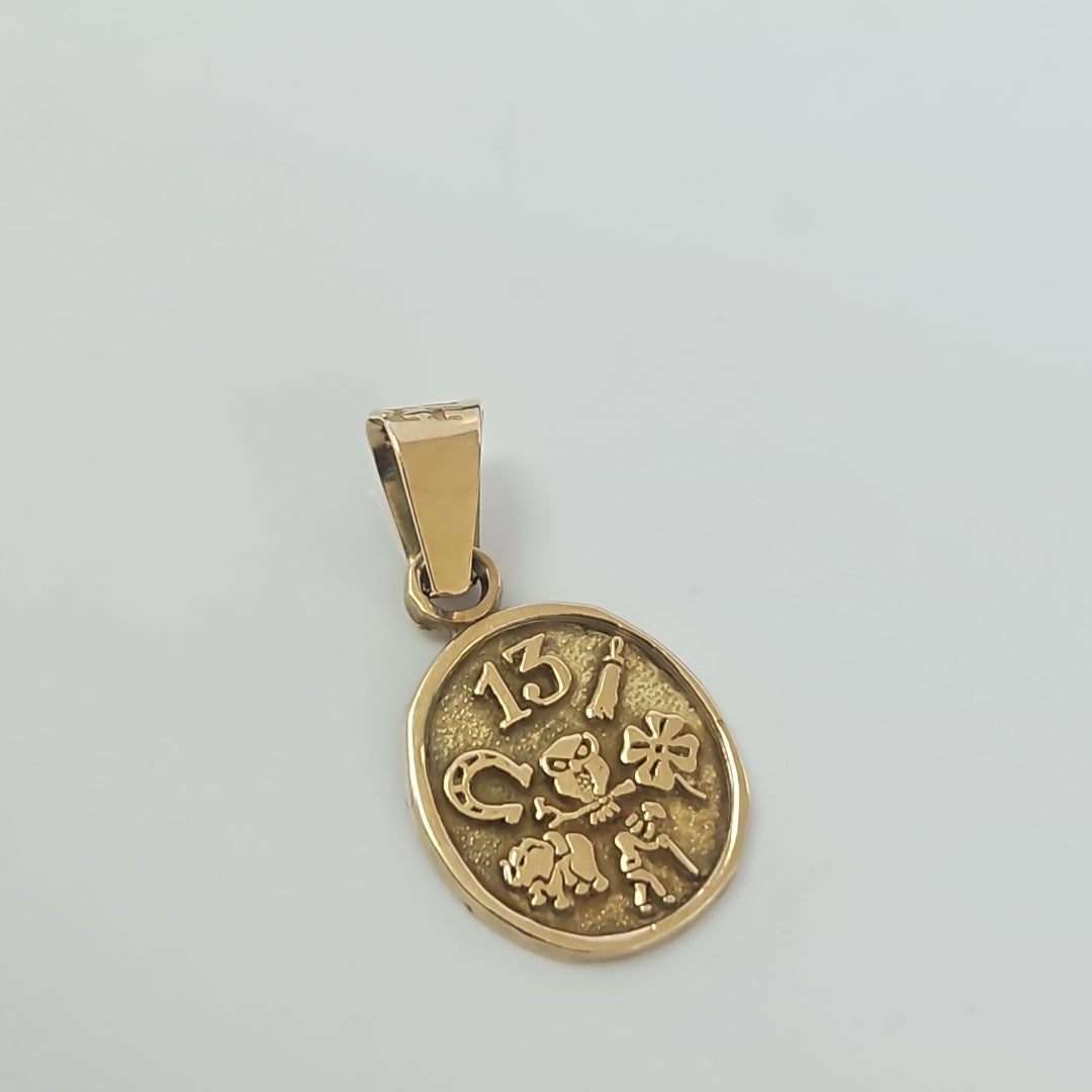 DIJE ORO 14 K 1,90 GRMS (SEMINUEVO)
