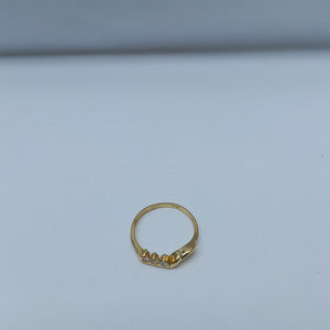 ANILLITO ORO 14 K 1.7 GRMS (SEMINUEVO)