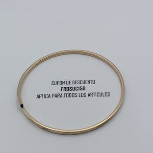 PULSERA RIGIDA ORO 10 K 4 GRMS (SEMINUEVO)