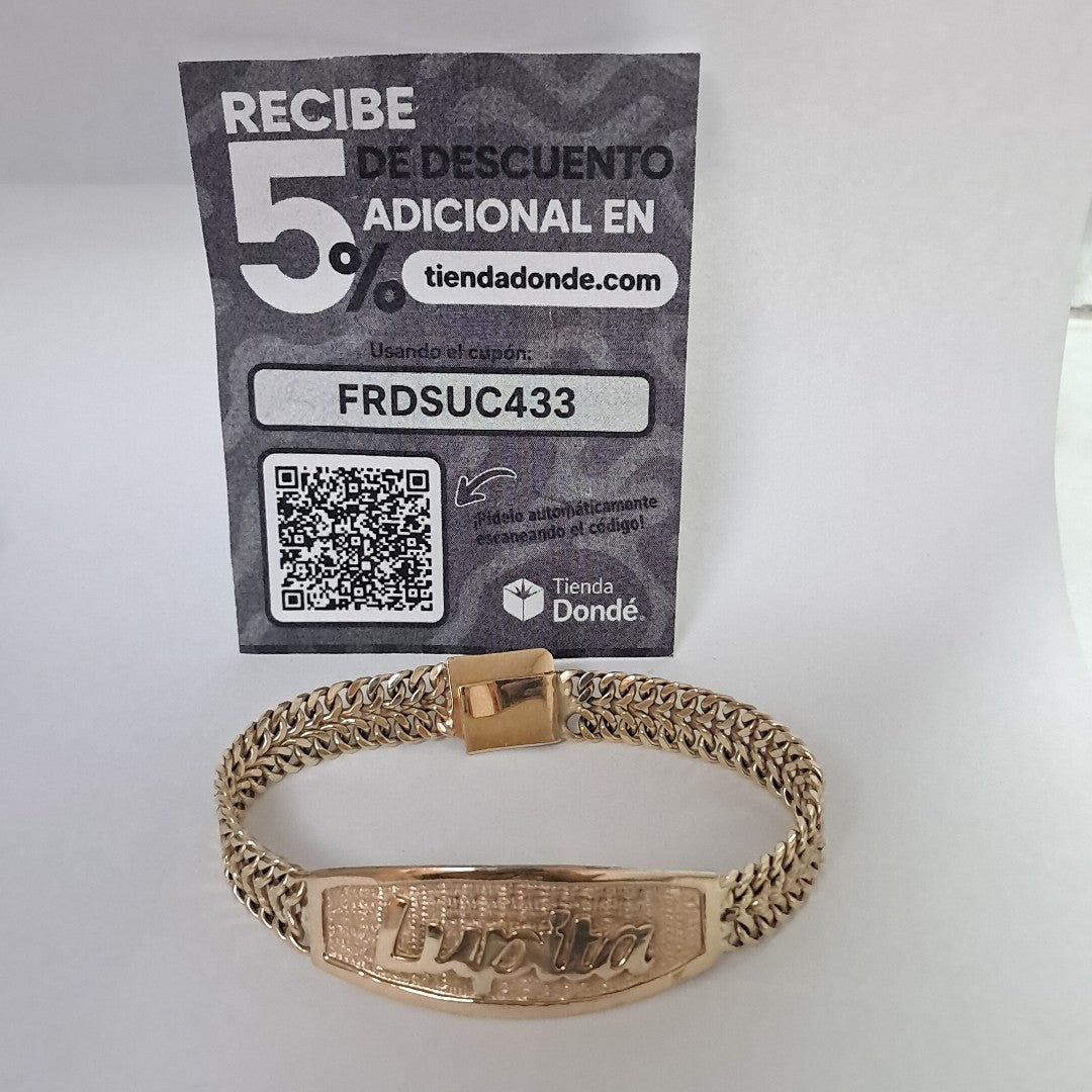 ESCLAVA ORO 14 K 23,10 GRMS (SEMINUEVO)