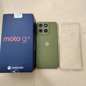 CELULAR MOTOROLA MOTO G15 XT2521-2 (2025) 256 GB 4 GB RAM (SEMINUEVO)