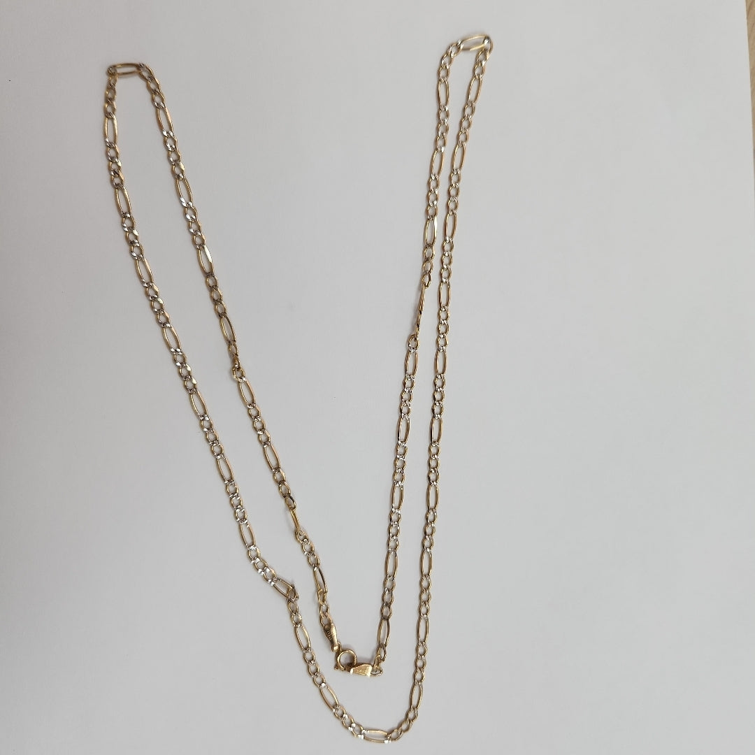 CADENA ORO, RODIADO 14 K 4.8 GRMS (SEMINUEVO)