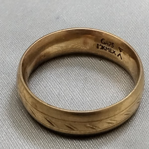 ARGOLLA ORO 10 K 2.7 GRMS (SEMINUEVO)