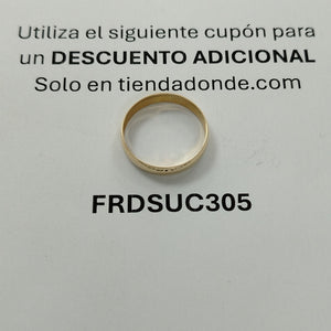 ARGOLLA ORO 8 K 1,40 GRMS (SEMINUEVO)