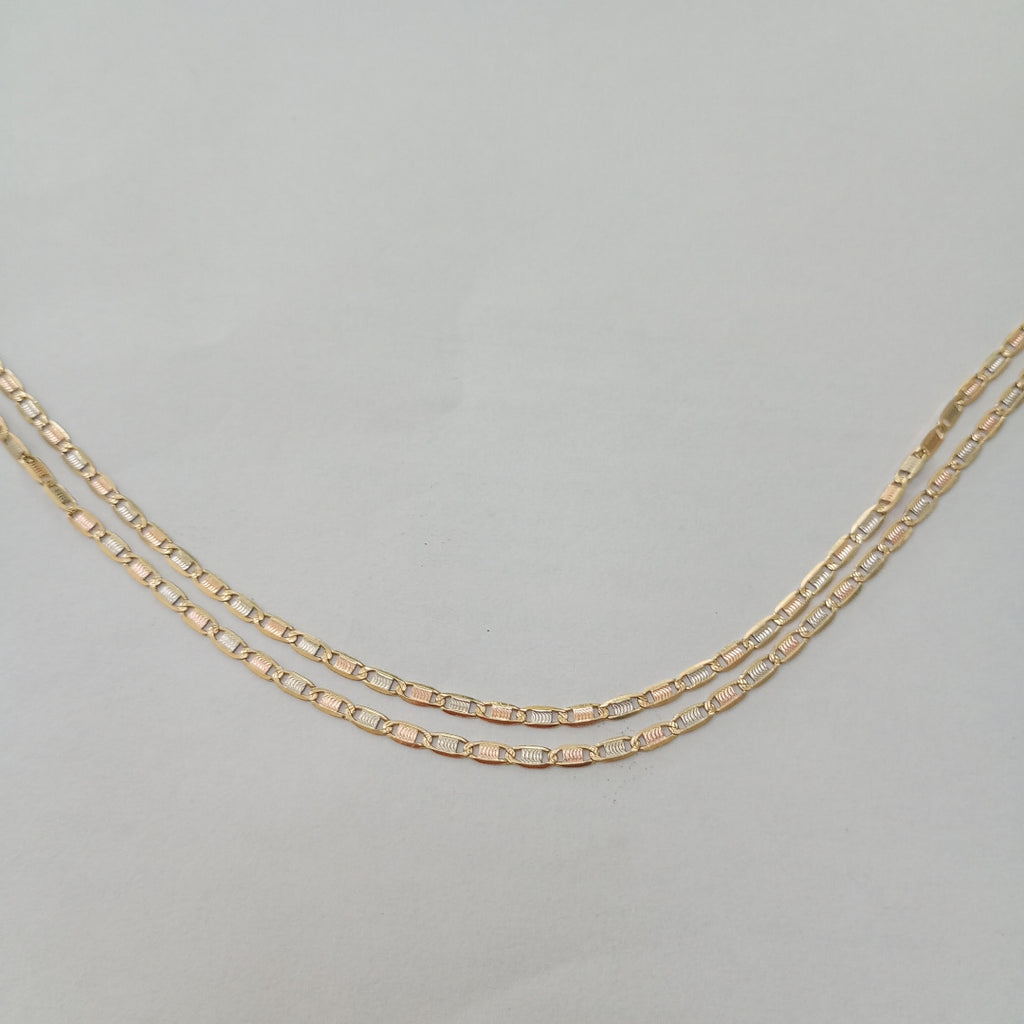 CADENA ORO COMBINADO 10 K 5.3 GRMS (SEMINUEVO)