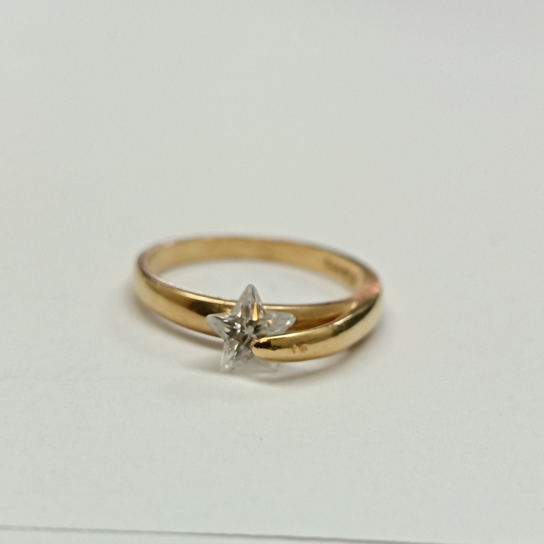 ANILLO ORO 14 K 2,40 GRMS (SEMINUEVO)
