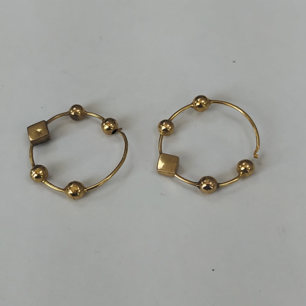 ARRACADAS PAR ORO 10 K 3,10 GRMS (SEMINUEVO)