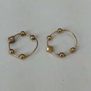 ARRACADAS PAR ORO 10 K 3,10 GRMS (SEMINUEVO)