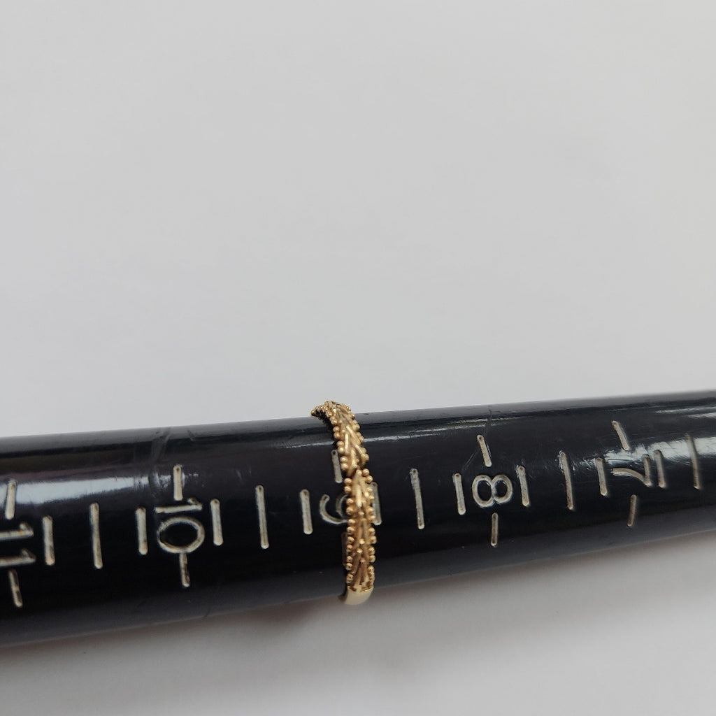 ANILLO ORO 14 K 2 GRMS (SEMINUEVO)