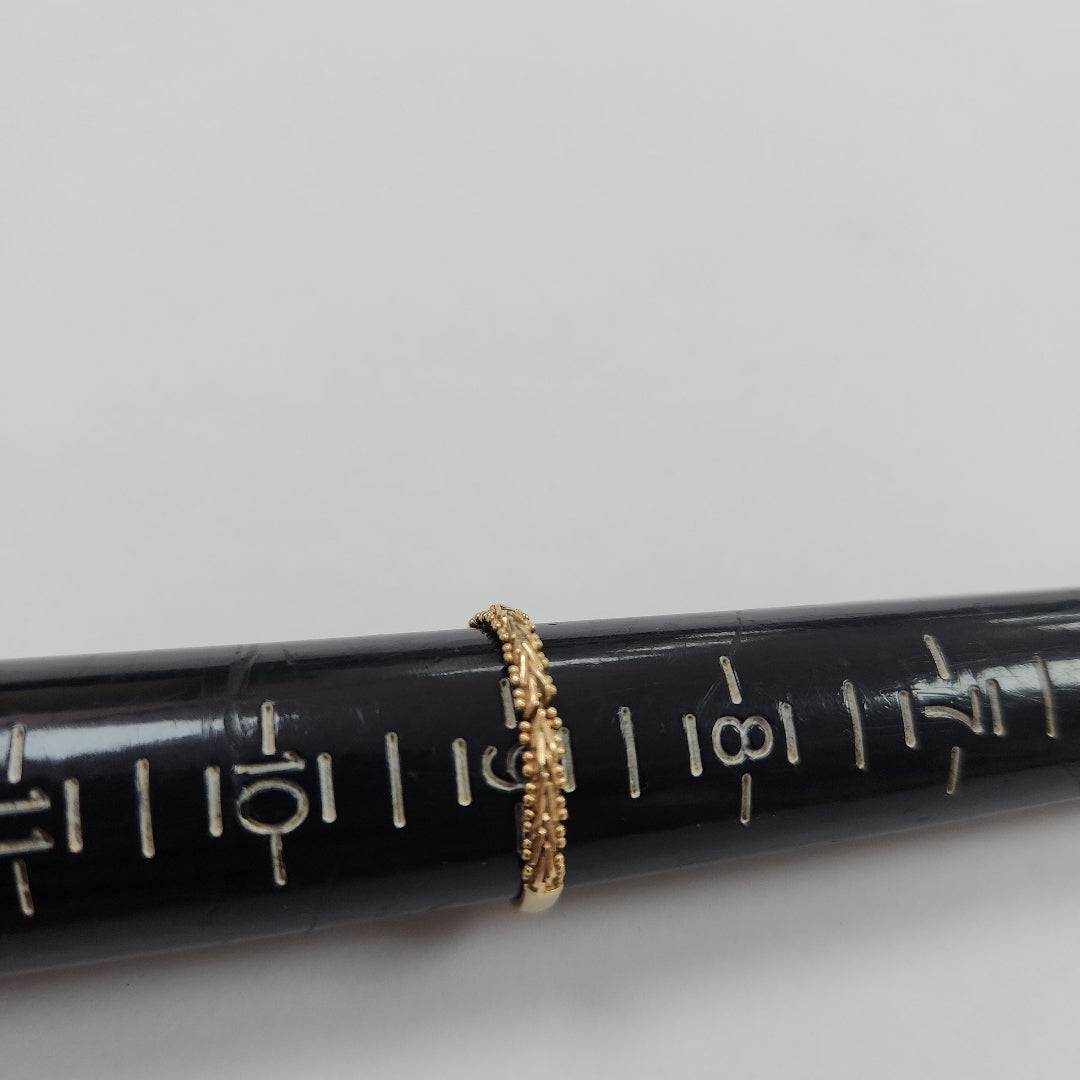 ANILLO ORO 14 K 2 GRMS (SEMINUEVO)