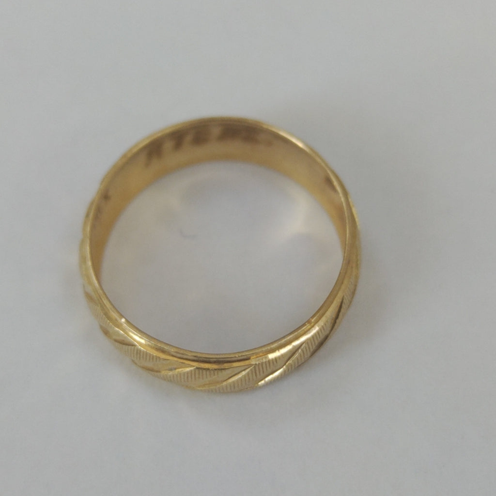 ARGOLLA ORO 14 K 1.8 GRMS (SEMINUEVO)