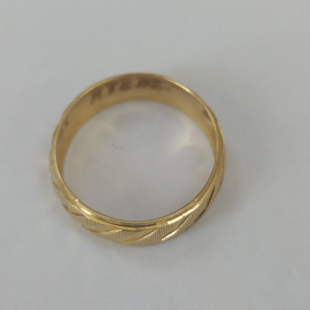 ARGOLLA ORO 14 K 1.8 GRMS (SEMINUEVO)