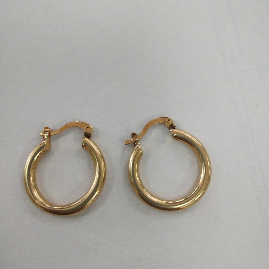 ARRACADAS PAR ORO 10 K 1.8 GRMS (SEMINUEVO)