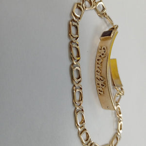 ESCLAVA ORO 14 K 8.7 GRMS (SEMINUEVO)