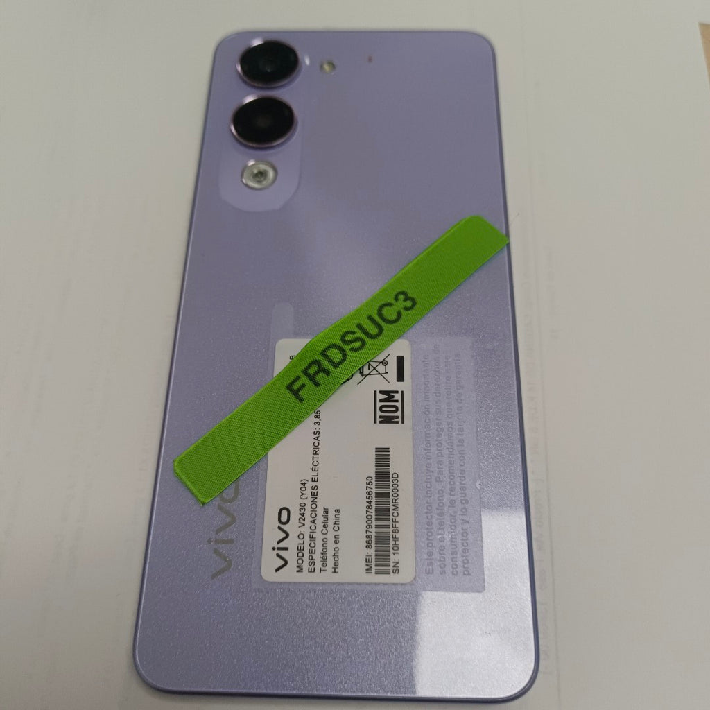 CELULAR VIVO Y04 V2430 (2025) 256 GB 4 GB RAM (SEMINUEVO)