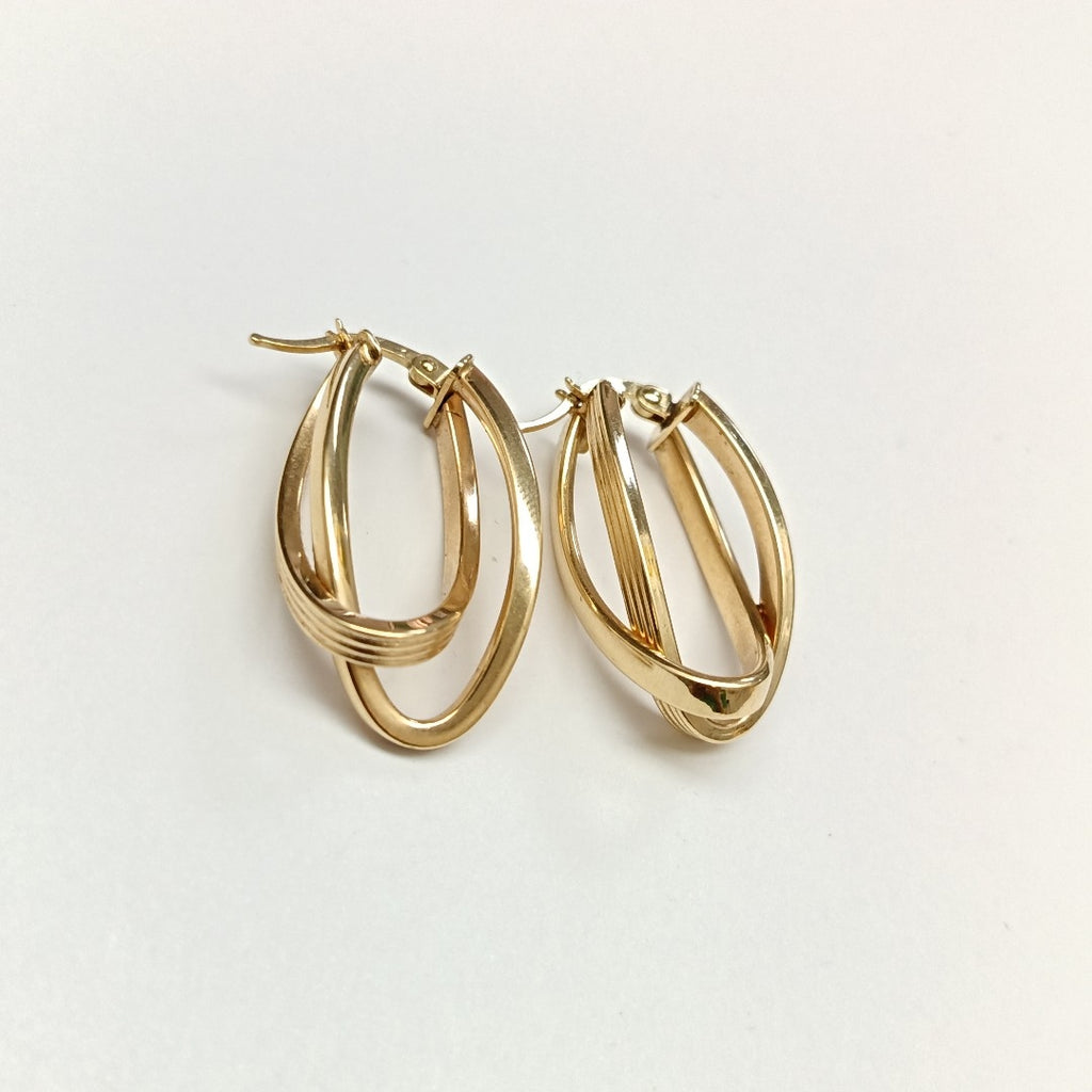 ARRACADAS PAR ORO 14 K 4,10 GRMS (SEMINUEVO)