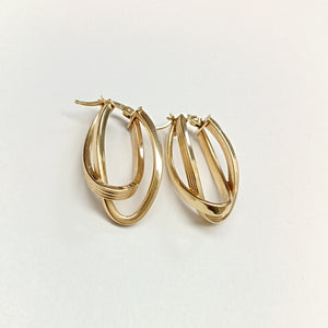 ARRACADAS PAR ORO 14 K 4,10 GRMS (SEMINUEVO)