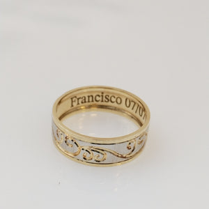 ARGOLLA ORO 14 K 1,80 GRMS (SEMINUEVO)